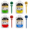 ARMOR TOOL Pocket Hole Screw Set - Coarse Thread 350