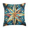 Christmas Parole Decoration Lantern Filipino Parol Star DIY Throw Pillow