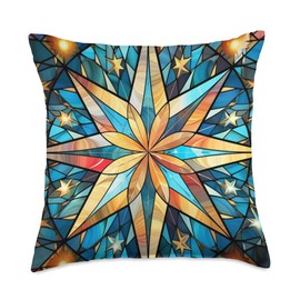 Christmas Parole Decoration Lantern Filipino Parol Star DIY Throw Pillow