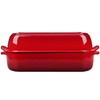 EDGING CASTING Enameled Cast Iron Loaf Pan with Lid, Bread