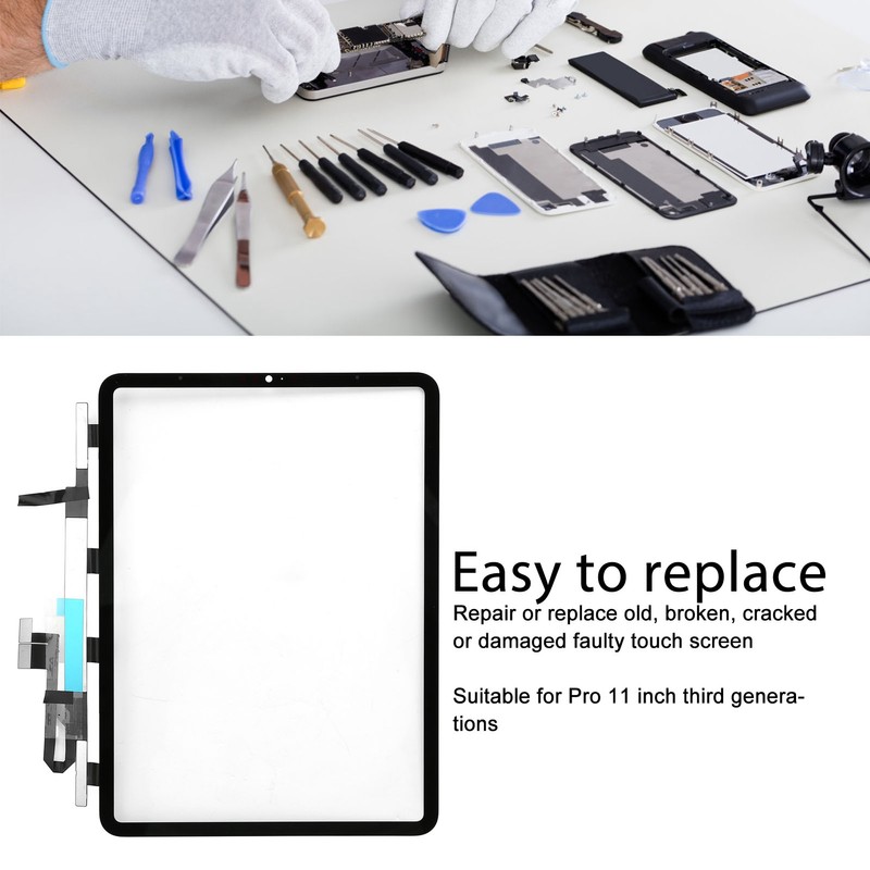Touch Screen Digitizer Professional Tempered Glass Digitizer Screen Replacement for