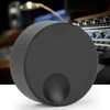 Volume Control Knob Potentiometer Knob Black Aluminum Rotary Electronic Control