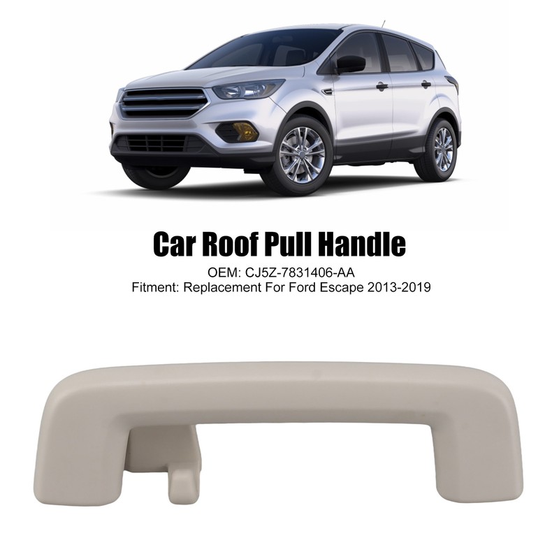 Car Roof Pull Handle CJ5Z‑7831406‑AA Rear Coat Hook Assist Grab