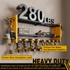 NattyDot Power Tool Organizer Wall Mount,Cordless Drill Hanger Storage Rack