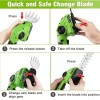 WORKPRO 7.2V 2-IN-1 2.0A Cordless Grass Shear Shrubbery Trimmer Electric