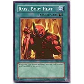 yugioh - Raise Body Heat LOB-097 Unlimited Edition Common - Legend of Blue Eyes White Dragon
