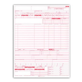 UB-04 (CMS 1450) Health Hospital Insurance Claim Form, Laser 8-1/2 x 11" (250)