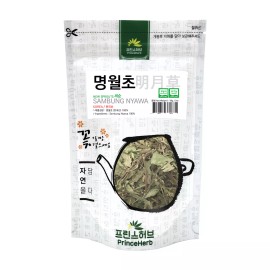 PrinceHerb Medicinal Korean Herb, Sambung Nyawa New Sprouts / Ashitaba 햇 명월초 2oz / 56g