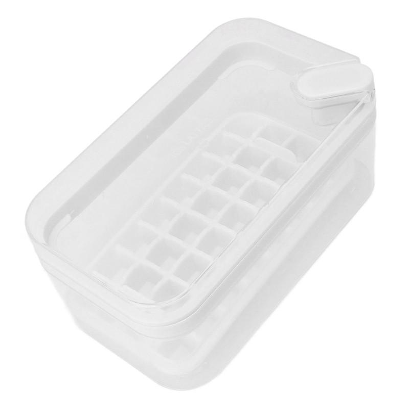 Easy Release Ice Cube Tray Plastic 32 Grids Ice Tray