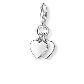 Thomas Sabo Charm Club Hearts 0836-001-12 Sterling Silver 925 Charm