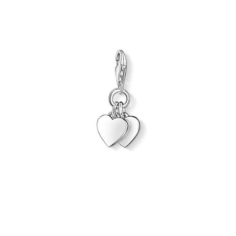 Thomas Sabo Charm Club Hearts 0836-001-12 Sterling Silver 925 Charm