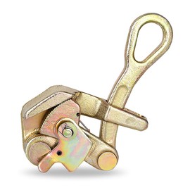 Wire Rope Grips, Steel Rope Jaw Puller 1T High Hardness Cable Wire Rope Grip Wire Clamp Tensioner for Construction