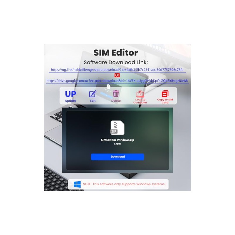 Adaptador de tarjeta SIM USB C/A Lector de tarjetas inteligentes