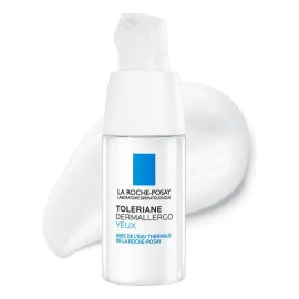 Crema Facial de Cuidado Suave La Roche-Posay Toleriane para Piel Sensible, con Protector Solar y Textura Ligera para el Contorno de Ojos