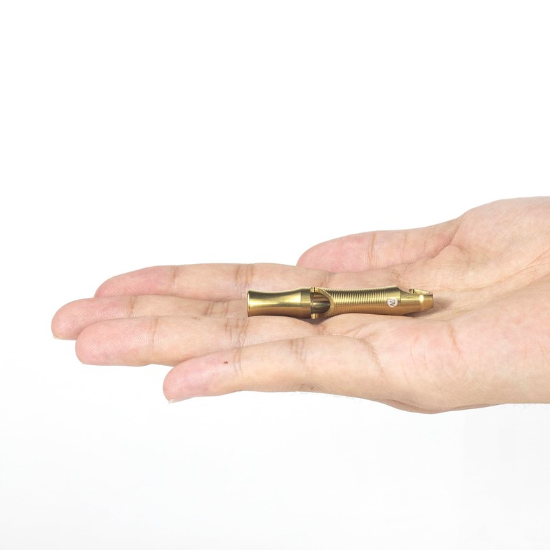 ThruNite EDC Titanium Alloy Whistle, Ultra Lightweight, Decaling Emergency Whistle,