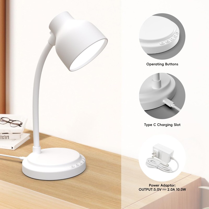 RORENSE LED Desk Lamp with 96 LEDs,High lumens Table lamp