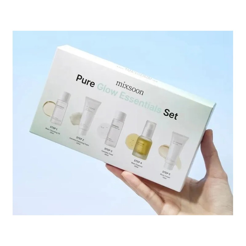 Mixsoon Kit De Viaje Pure Glow Essentials Set 5 Piezas
