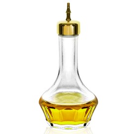 SuproBarware Bitter Bottle – Glass Bitter Bottle with Dash Top, 1.7oz/50ml, Great for Bartender, Home Bar – KJP01-G (Gold)
