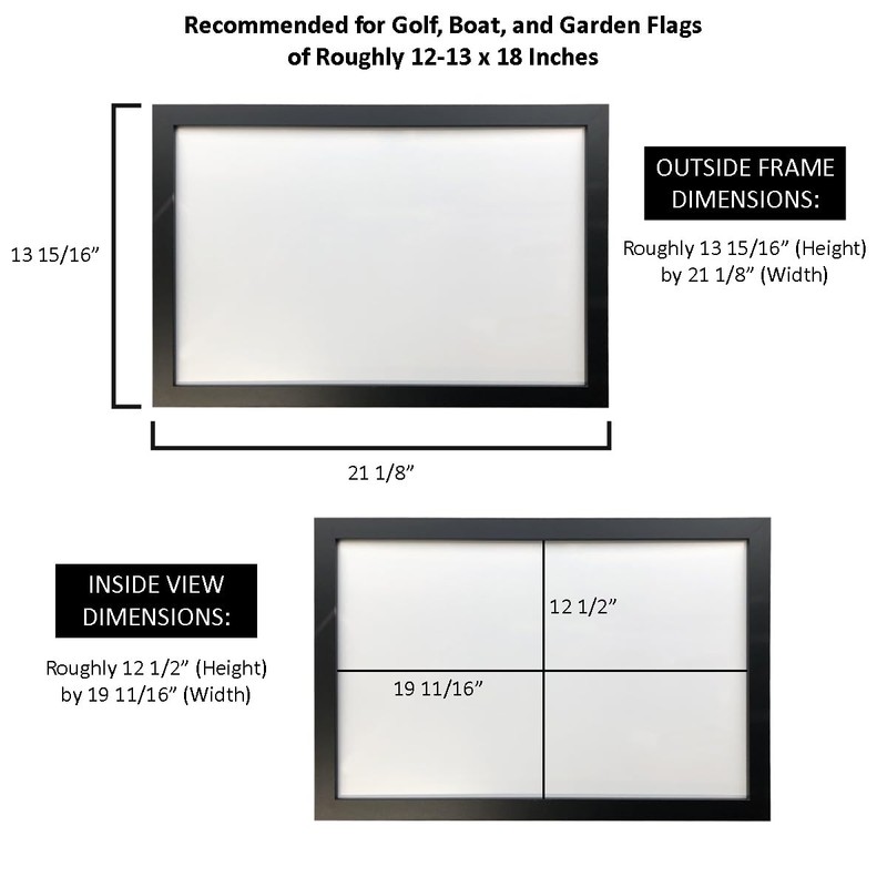 Banner Frame for 12x18 Boat Golf Garden Flags