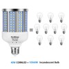 2 Pack 280W Equivalent LED Corn Light Bulb, 4000 Lumen