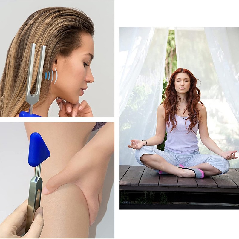 Yoga Tuning Accurate 528Hz Vibration Stress Relief Lightweight Portable Fork