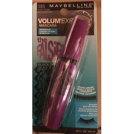 Maybelline The Falsies Volum' Express Waterproof Mascara, Black Drama 385 NEW