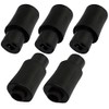 Aerzetix: 5x DIN 2-Pin Female Speaker Socket Connectors, Cord mount,