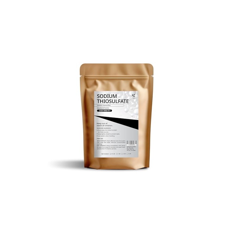 Yield RX Sodium Thiosulfate (Sodium Hyposulfite) (Na2S2O3*5H2O) - Chemical (0.5lb)