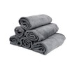 Premium Microfibre Face Cloths/Flannels/Washcloths - Pack of 6-30x30cm - 300GSM