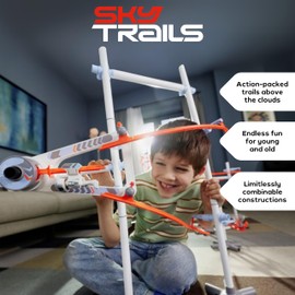 Sky Trails | Flip Rail | Construction toy for dynamic routes & action | Build your own adventure with exciting flip elements | 71971