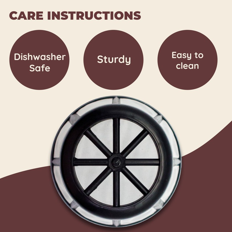 Fill 'n Brew Reusable Coffee Filter Basket for Most Coffe