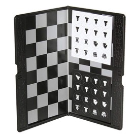 KOKOSUN Mini Wallet Chess Set (7.9-Inch), Magnetic Travel Folding Chess Board Game, Educational Toys/Gift for Kids and Adults