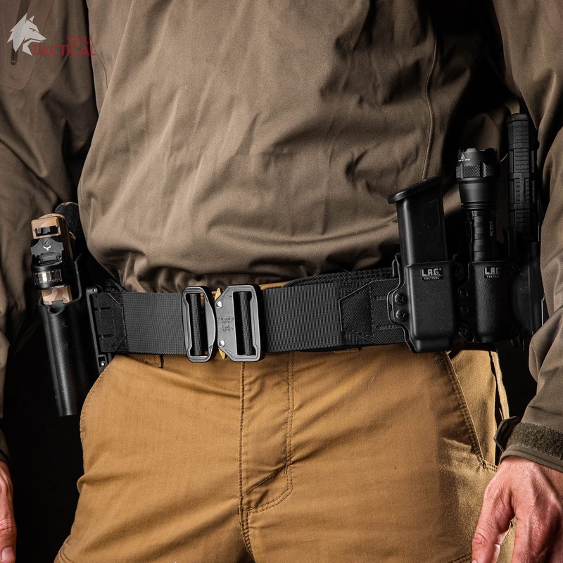 WOLF TACTICAL Molle Battle Belt - 2' Quick-Release War Belt