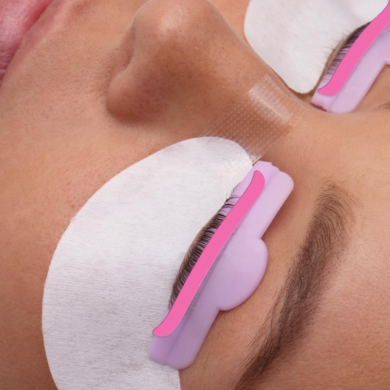 24 Stück Wimpernlift Band Kit Silikon Perm Band Lash Lifting