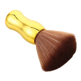 Mikinona Professional Barber Neck Duster Brush Handle Hairdressing Tool for Efficient Hair Cleanup Soft Bristles for Gentle Cleaning Salon Home Use