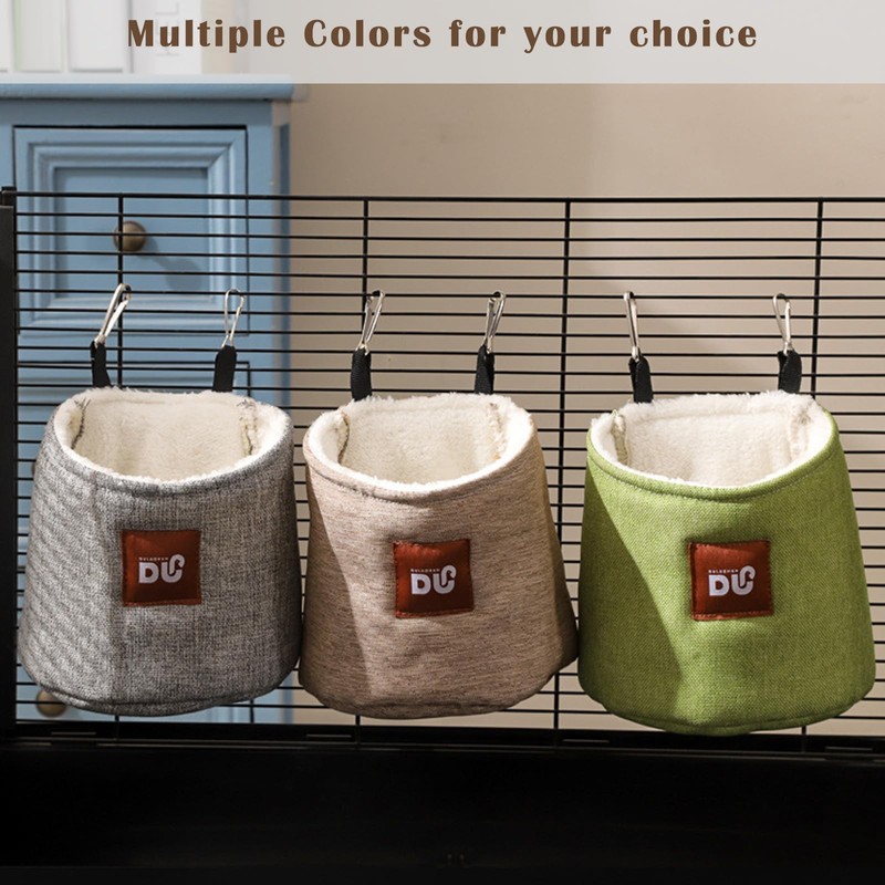 FiboPawer Sugar Glider Sleeping Bag, Cage Hanging Bag, Warm Cage