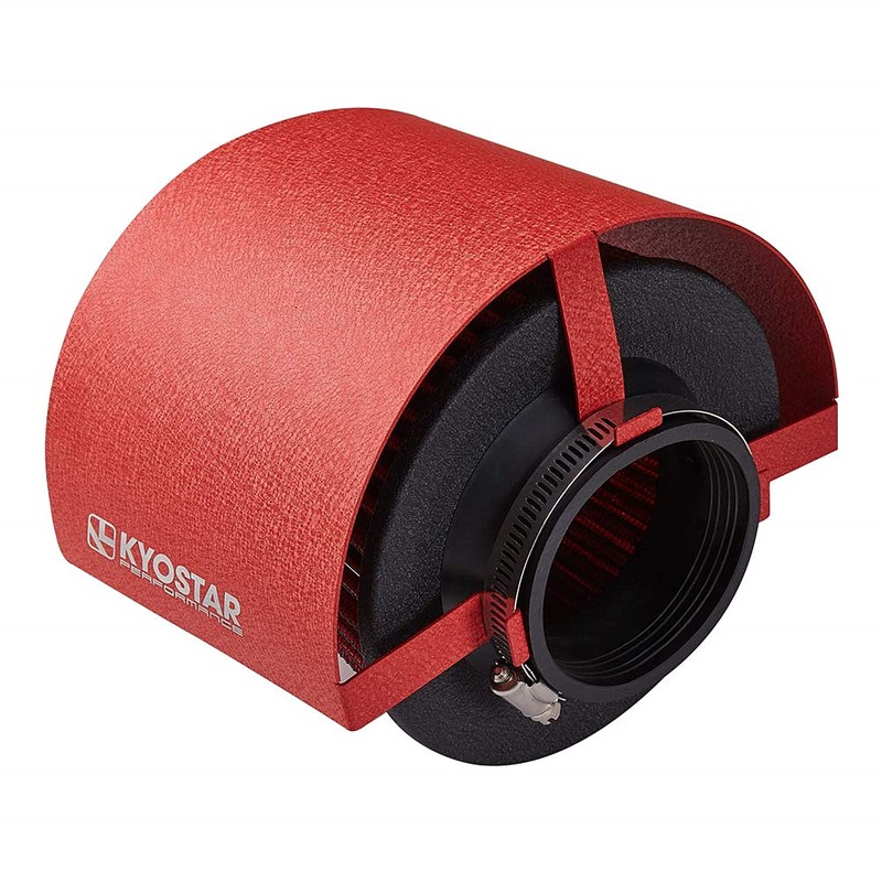 Kyostar Universal Steel Air Filter Heat Shield Cover Burning Air