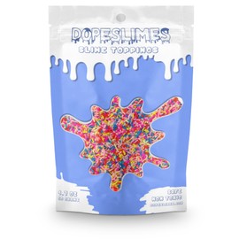 Rainbow Faux Sprinkles - 50g - Slime Toppings - DIY Polymer Clay Sprinkles Fimo Craft - Dope Slimes