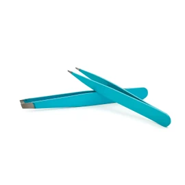 Hair Removal Tweezers, Hair Removal Tweezers, Professional Hair Removal Tweezers, Eyebrow Tweezers, Safe Beveled Tweezers, Easy Hair Removal Tweezers, Blue Pack