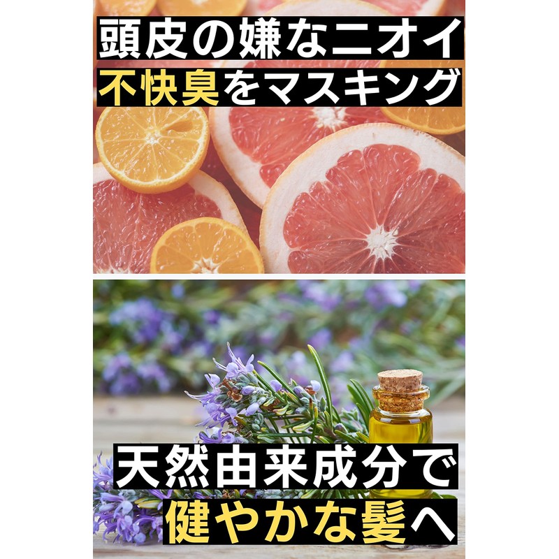 BABLO Mint Shampoo, Men's Shampoo Brush Set, Amino Acids, Super