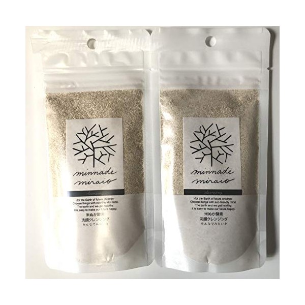 minnade Miraio Everyone Mirai Rice Bran Enzyme Face Cleansing Refill,