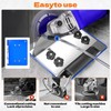 45° Tile Chamfering Tool with 4Pcs Diamond Saw Blades, Angle