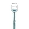 sourcing map Furniture Confirmat Screw 7x85mm Hex Socket Wood Screws