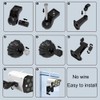 Solar Powered Fake Security Camera, Dummy Simulated CCTV Surveillance System