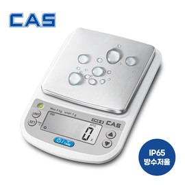 CAS Waterproof Electronic Scale CKS-5 (5kg/1g) Counting Kitchen Scale 1g Scale IP65 Grade / 카스 생활방수 전자저울 CKS-5 (5kg/1g) 계수 주방저울 1g저울 IP65등급