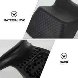 Beaupretty Neck Rest Cushion Shampoo Bowl Neck Rest Bath Pillow Hair Salon Head Pillow Universal Fits Any Bowl For Salon Hair Hairdressing Washing Sink Basin Black