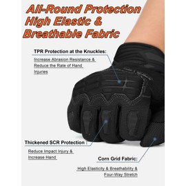 KUTOOK Cycling Gloves for Men Women Half Finger Mountain Road Breathable Bike Gloves with Wrist Guard Anti-Slip Bike Gloves for Fitness Outdoor Sports