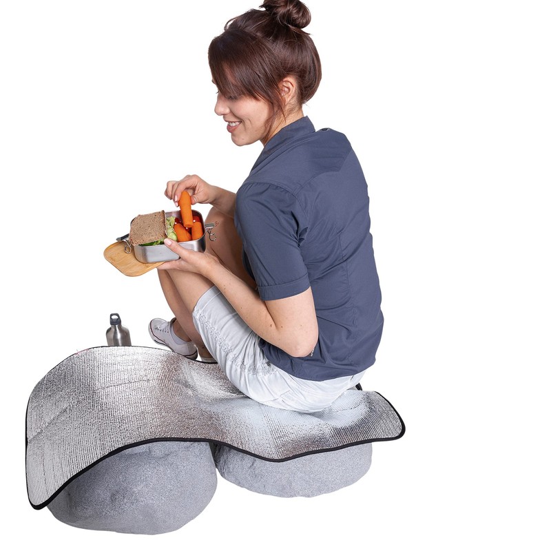 Tatonka Seat Cushion Aluminium Seat Mat 45 x 90 cm