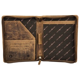 Greenburry Vintage Leather Writing Case, 24 cm