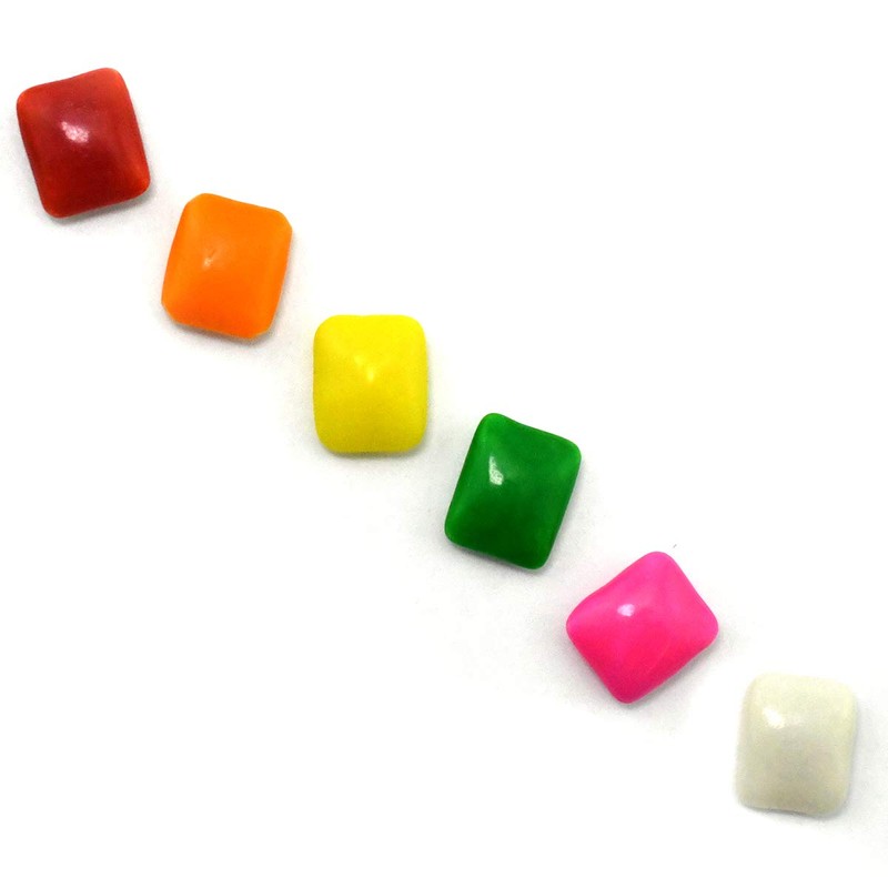 Tootsie Roll Dubble Bubble Assorted Colors Chicle Tab Chewing Gum,